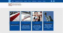 Desktop Screenshot of americavisalaw.com